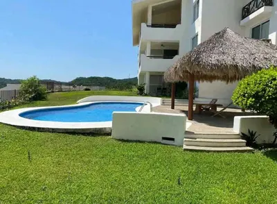Piscina en o cerca de Departamento Cruz de Mar