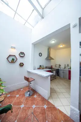 Una cocina o zona de cocina en Departamentos Mi querido Coyoacán