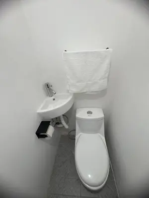 Un baño de La Casona Xalapa, céntrica y lugar muy tranquilo