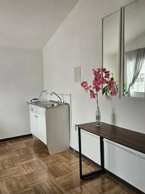 Una cocina o zona de cocina en Departamento entero Cerca de estrella de Puebla y Cholula