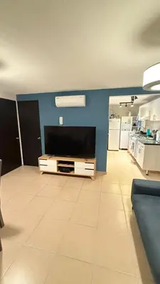 Una cocina o zona de cocina en Departamento cerca del Zocalo y aeropuerto