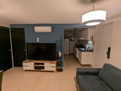 Una cocina o zona de cocina en Departamento cerca del Zocalo y aeropuerto