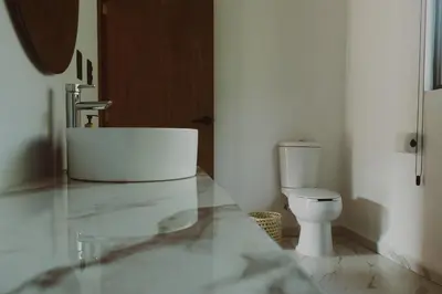 Un baño de Casa Evelia