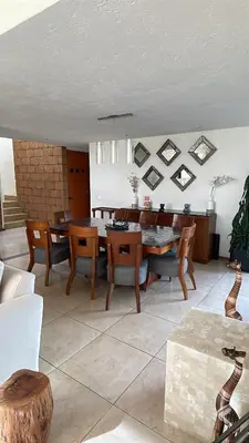 Zona de estar de Luxurious house in Puebla
