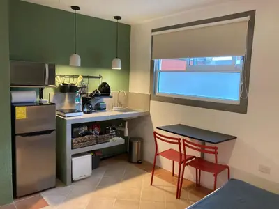 Una cocina o zona de cocina en Apartment in Briones, Coatepec, Veracruz