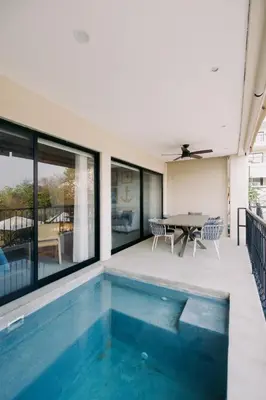 Piscina en o cerca de Maritime Apartment Sea View in Huatulco, 2 Rec