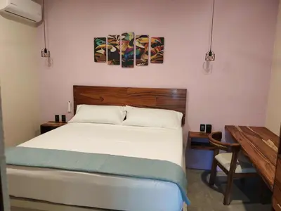 Cama o camas de una habitación en Casa Xanita