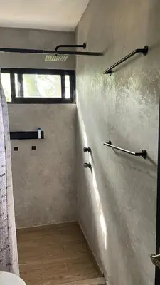 Un baño de Cabaña en cafetales de Huatusco