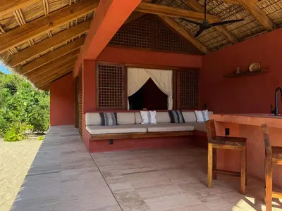 Un patio o zona al aire libre en Caiman Puerto - Barefoot Luxury Villas & Houses