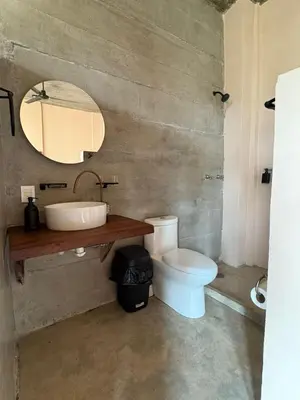 Un baño de Casa Ampa Zikatela- Brisas de Zicatela- Puerto Escondido