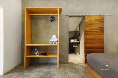Cama o camas de una habitación en Unmatched And New Studio Apartment Center La Punta