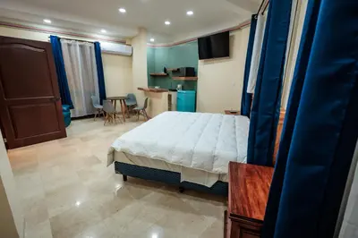 Cama o camas de una habitación en Casa Margarito Jalatlaco