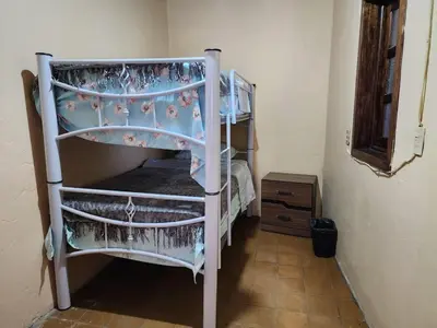 Cama o camas de una habitación en Camino Santa Prisca