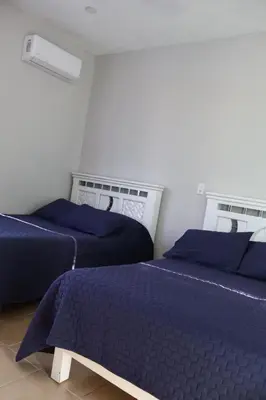 Cama o camas de una habitación en Casa de la Puesta del Sol