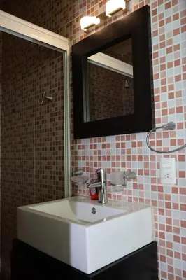 Un baño de Casa de la Puesta del Sol