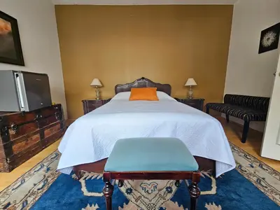 Cama o camas de una habitación en Casa Monasterio