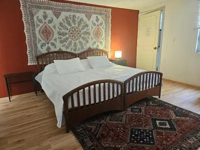 Cama o camas de una habitación en Casa Monasterio