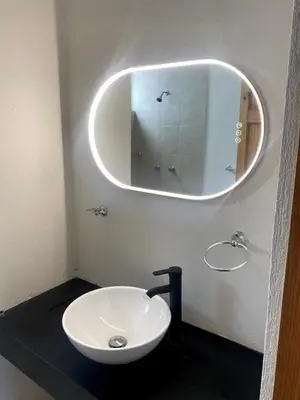 Un baño de Casa Bilbao