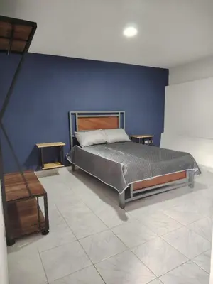 Cama o camas de una habitación en minidepartamento a unos pasos de la gran pirámide