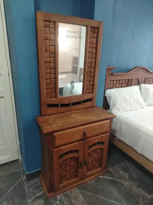 Cama o camas de una habitación en Casa Blanca Puerto Marqués 6