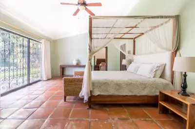 Cama o camas de una habitación en Casona de Elefantes