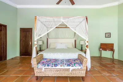 Cama o camas de una habitación en Casona de Elefantes