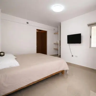 Cama o camas de una habitación en Hotel Entre Amigos Oaxaca Centro