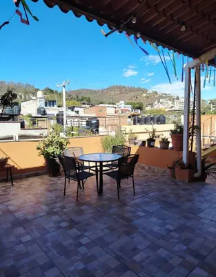 Un balcón o terraza de Hotel Entre Amigos Oaxaca Centro