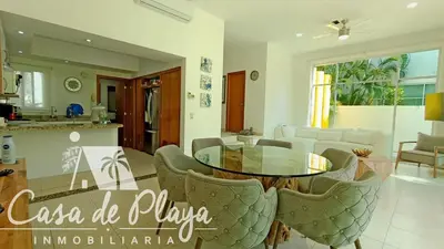 Zona de estar de Hermosa Villa en Xcaret, Acapulco Diamante, Vidanta