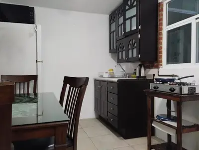 Una cocina o zona de cocina en Xaltepic tú casa