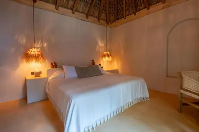 Cama o camas de una habitación en New in La Punta - Casa Moka
