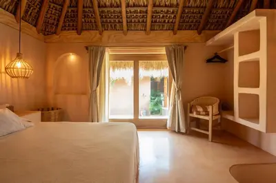 Cama o camas de una habitación en New in La Punta - Casa Moka