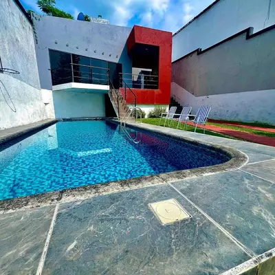 Piscina en o cerca de Casa con alberca en Morelos