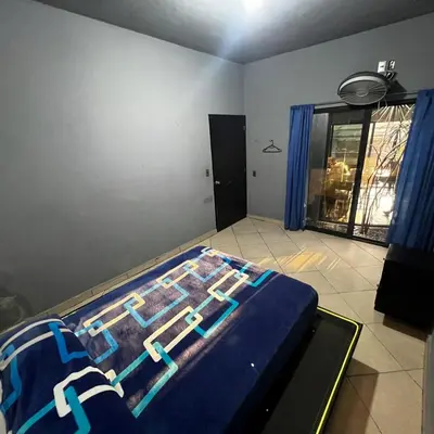 Cama o camas de una habitación en Casa con alberca en Morelos