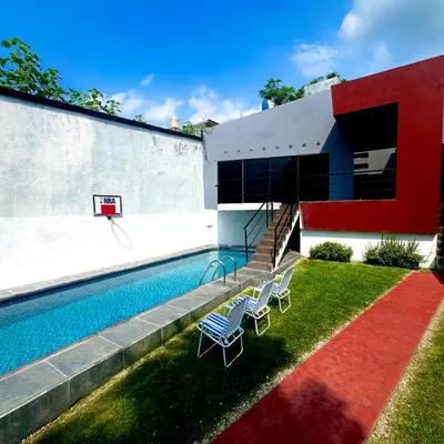 Piscina en o cerca de Casa con alberca en Morelos