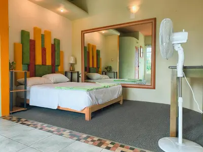 Cama o camas de una habitación en Departamentos paraiso de adan1