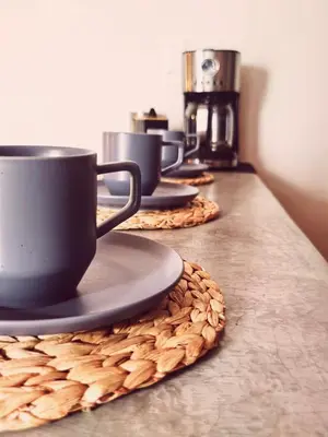 Utensilios para hacer té y café en jalatlaco estudio de lujo y garage
