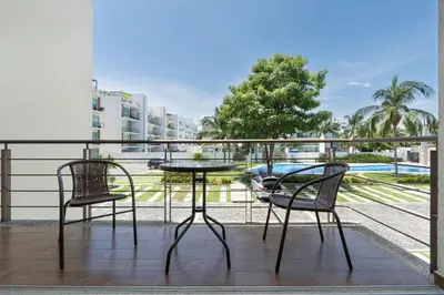 Un balcón o terraza de Diamante Residencial