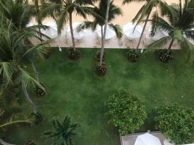 Jardín al aire libre en Beautiful Condo on St Lucia Bay