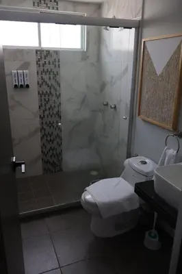 Un baño de Brisa Marina Departamento con Alberca y Playa