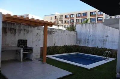 Piscina en o cerca de Brisa Marina Departamento con Alberca y Playa