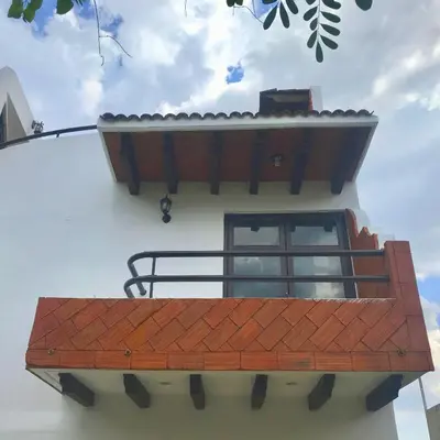 Un balcón o terraza de Alojamiento entero loft en Santa Lucía del Camino, Oxaca, México