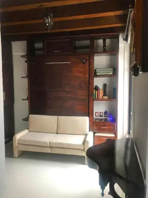 Zona de estar de Alojamiento entero loft en Santa Lucía del Camino, Oxaca, México