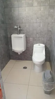Un baño de Villa Agustina en Villas Camino Real cerca de las dunas de Chachalacas