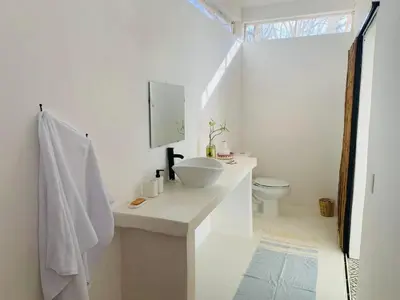 Un baño de Casa Plaia