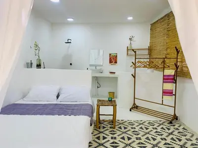Cama o camas de una habitación en Casa Plaia