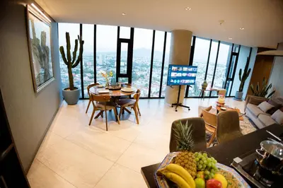 Plano de Volcano View Loft, Puebla Skyline1801