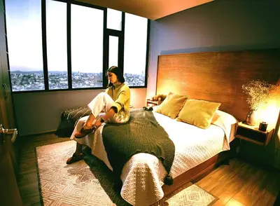 Plano de Volcano View Loft, Puebla Skyline1801