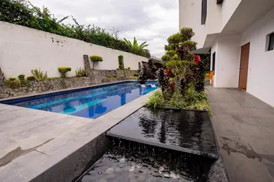 Piscina en o cerca de Casa Luan, Pool & Amenities in Sumiya, Morelos
