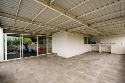 Un balcón o terraza de Casa Luan, Pool & Amenities in Sumiya, Morelos